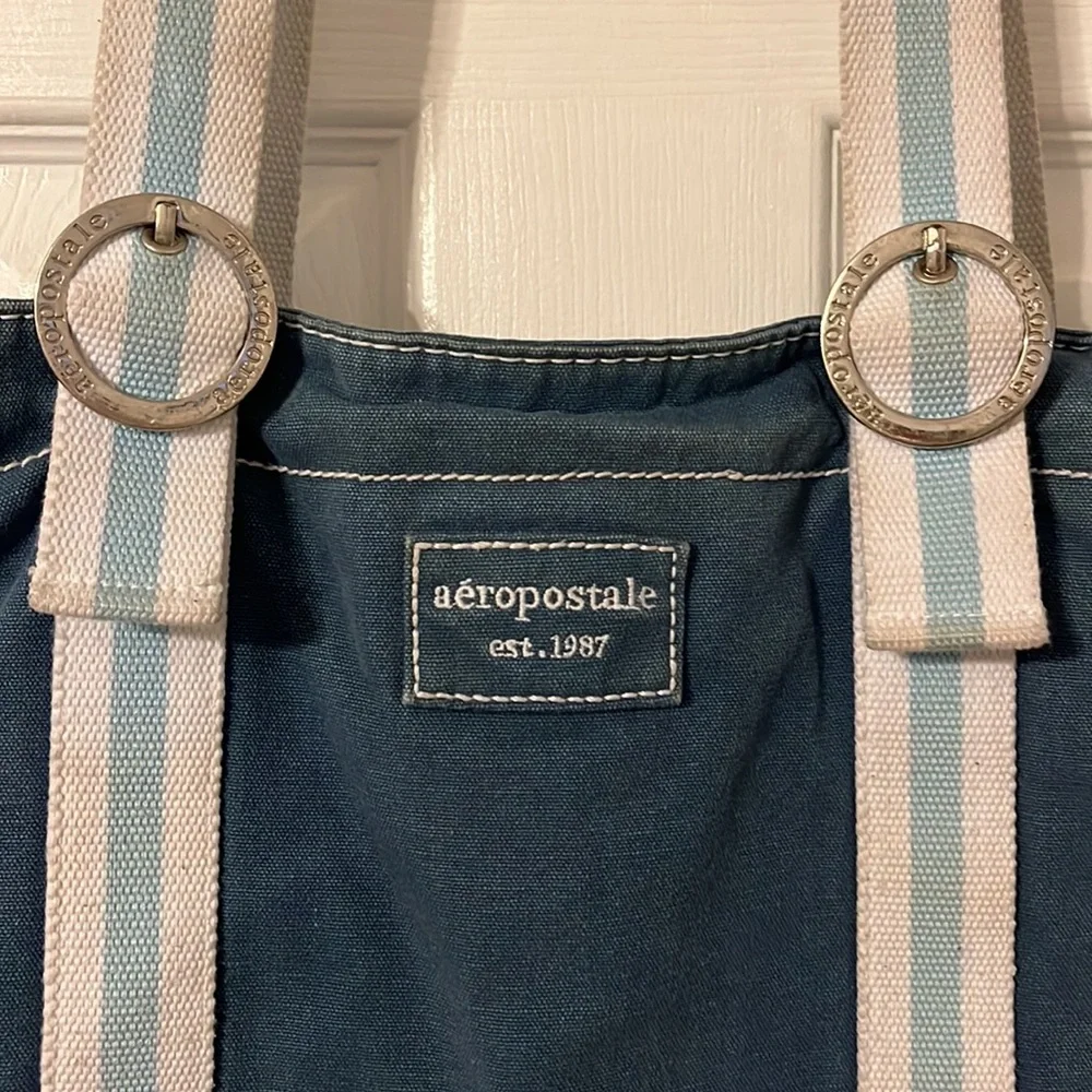 Aeropostale blue cloth bag - Picture 2 of 7